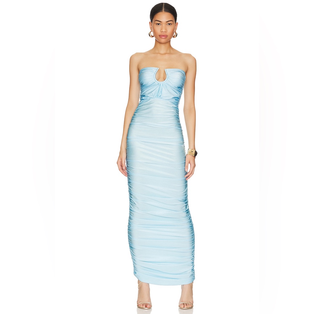 Baobab Magalenha Maxi Dress In Hielo Size Small